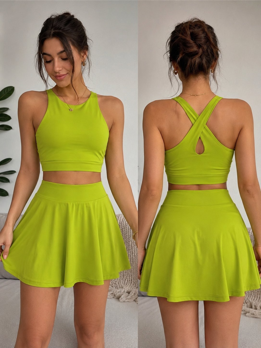 Maillot de plage 🏖️ 🏖️ 🏖️ 🏖️ 36-38 vert 🥝🥝🥝🥝