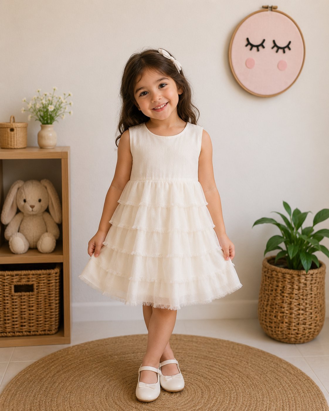 روبة بيضة simple fille 3-4ans 
