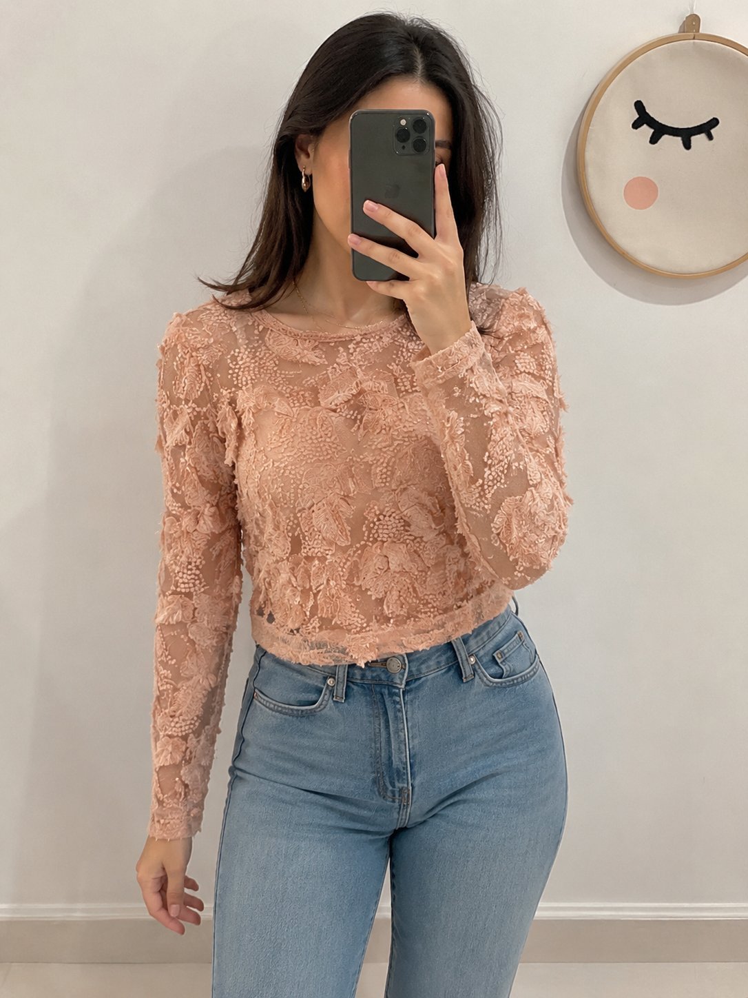 Chemise dentelle 