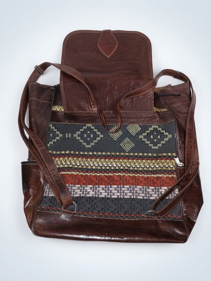 Cartable en cuir de haute qualite