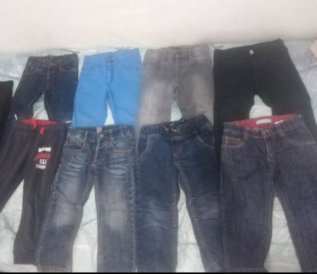 Lot 8 pantalons garçon 