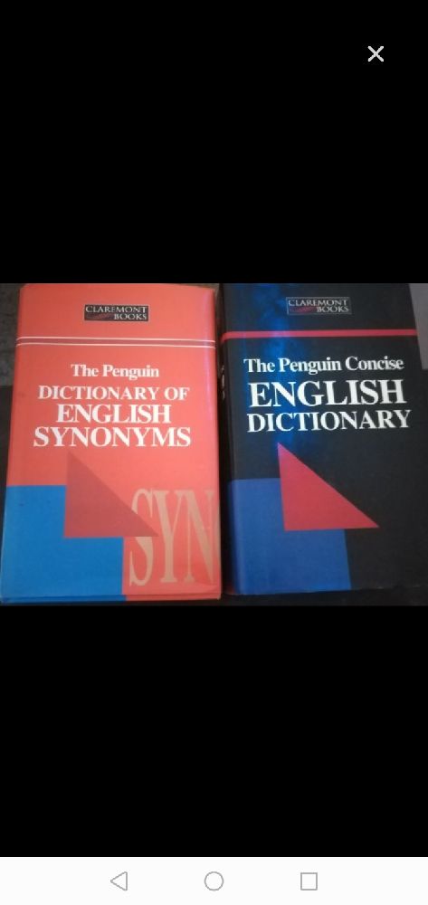 2 dictionnaires en anglais 