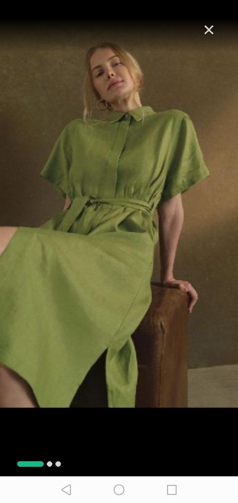 Robe en lin