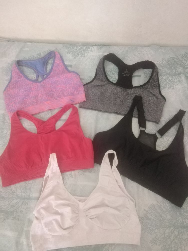 Lot de 5 brassières 