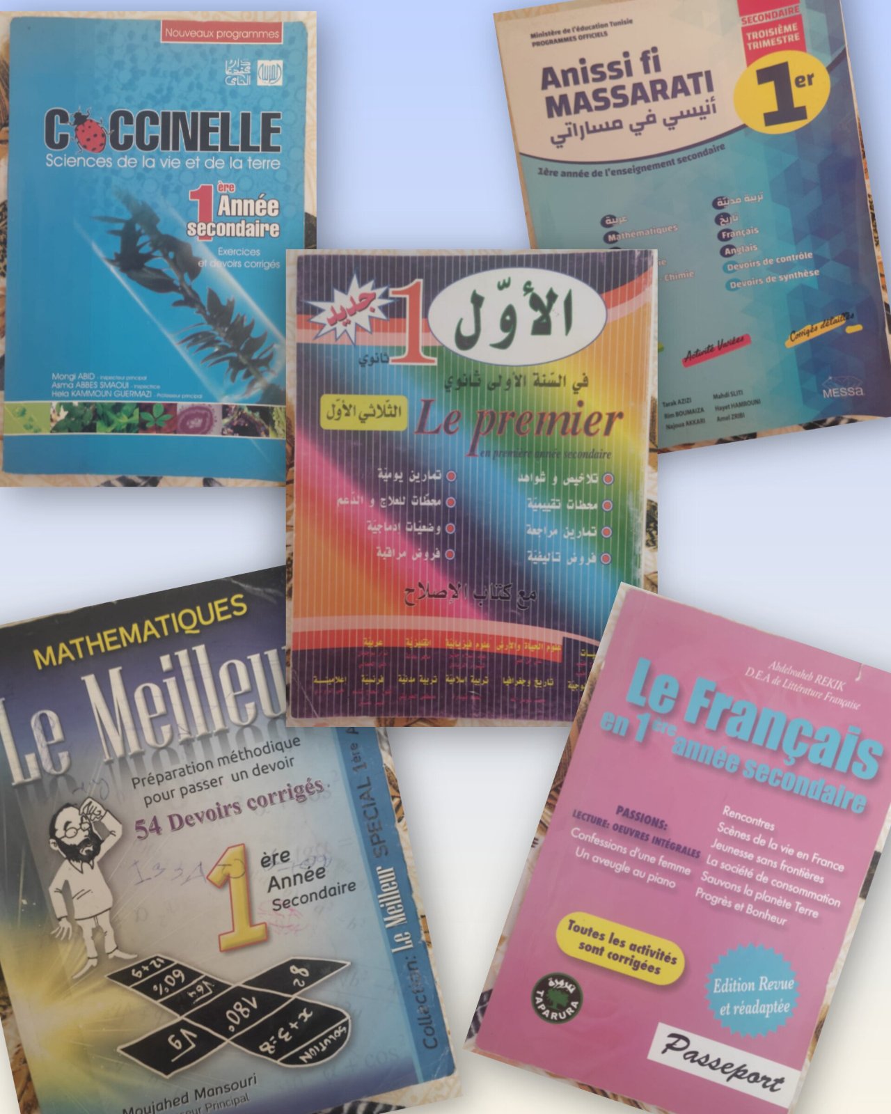 5 parascolaires 1ère année secondaire 