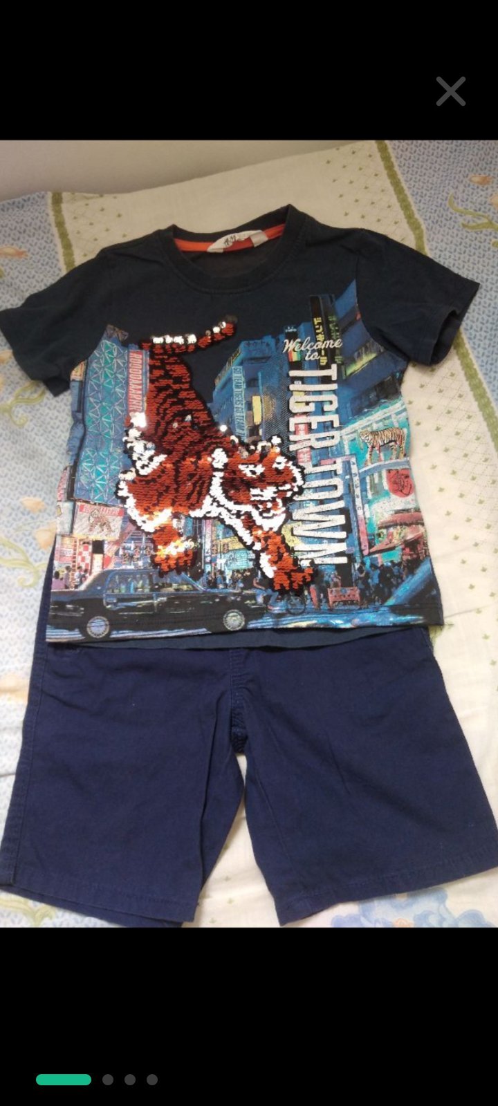 Tenue garçon marine