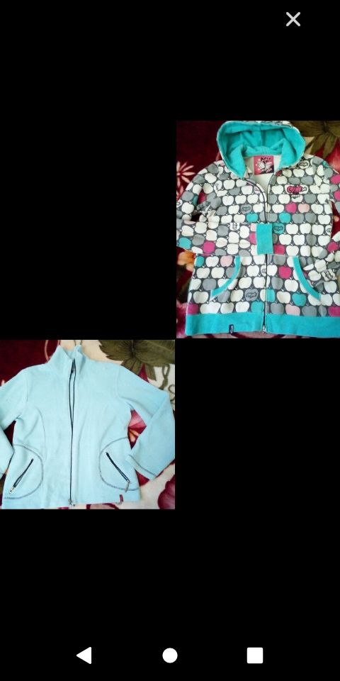2 gilets sport