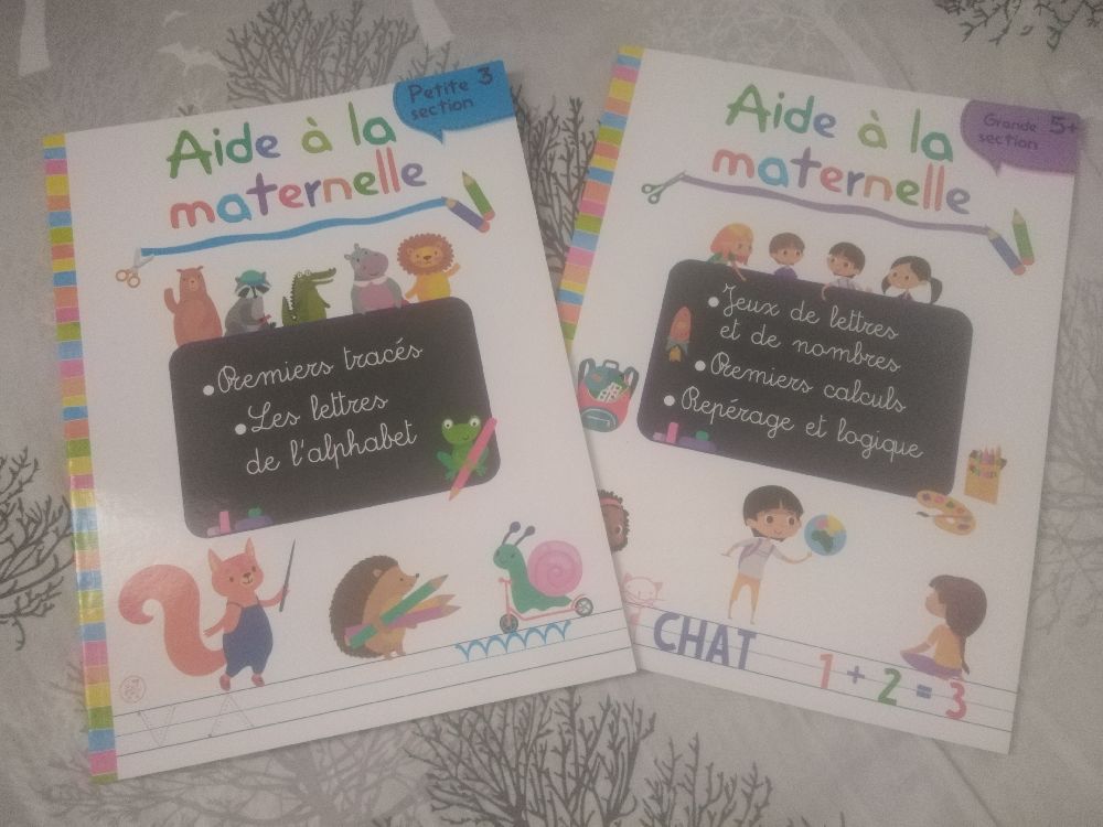 2 livres maternelle 