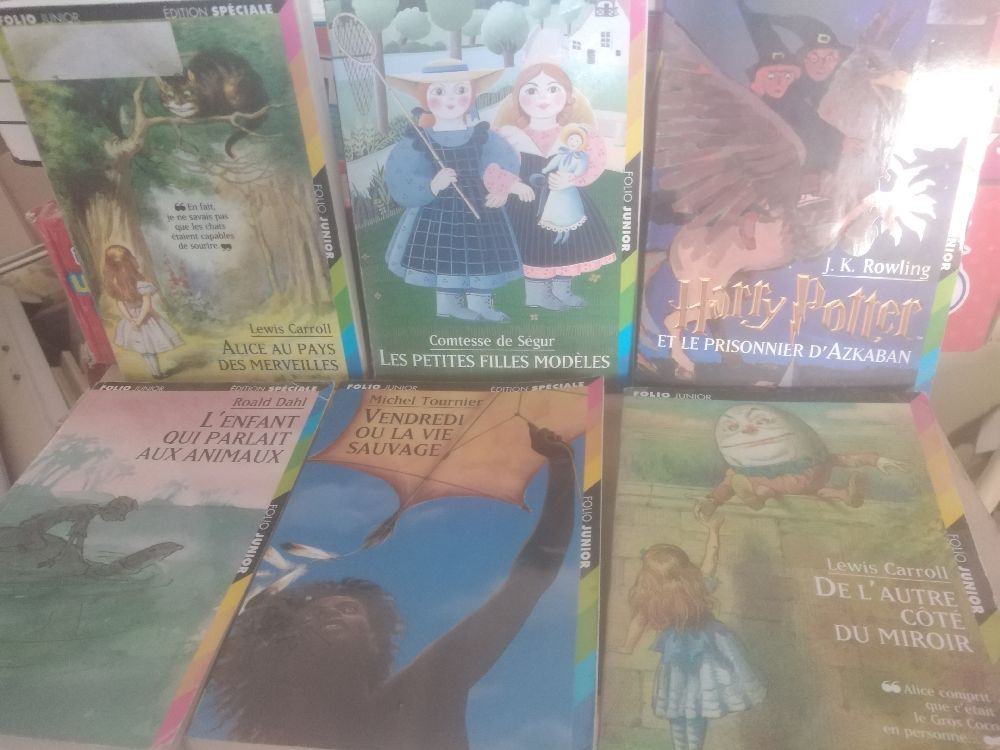 Lot 6 livres de poche 
