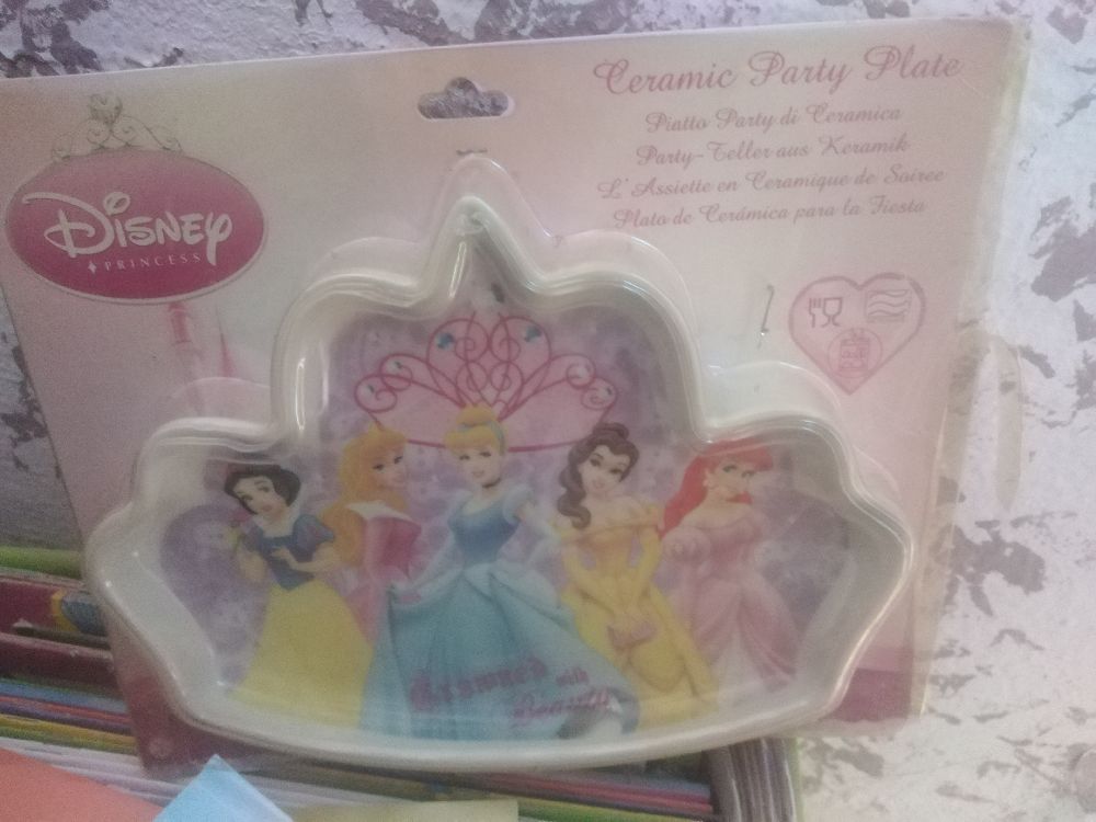 Assiette de présentation princesse 