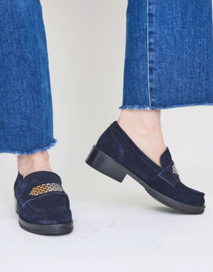 Mocassin en daim 