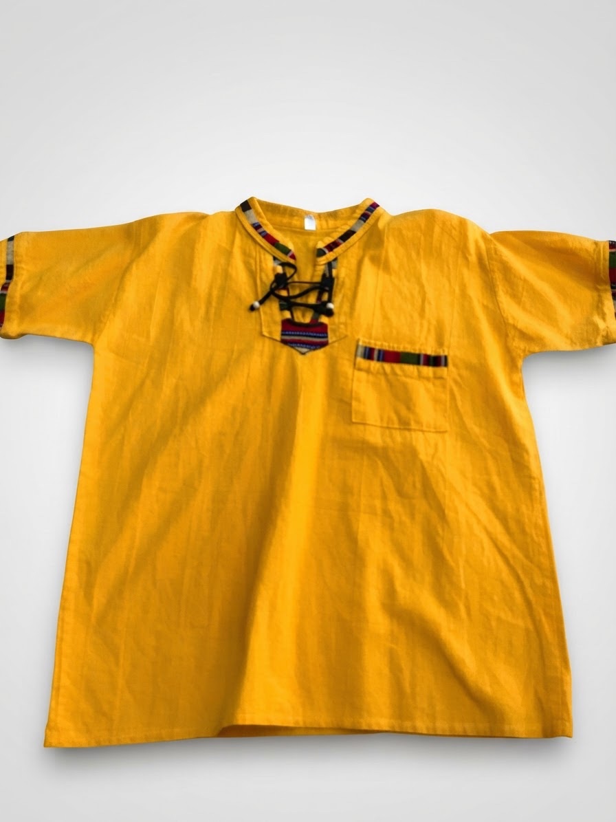 Chemise jaune