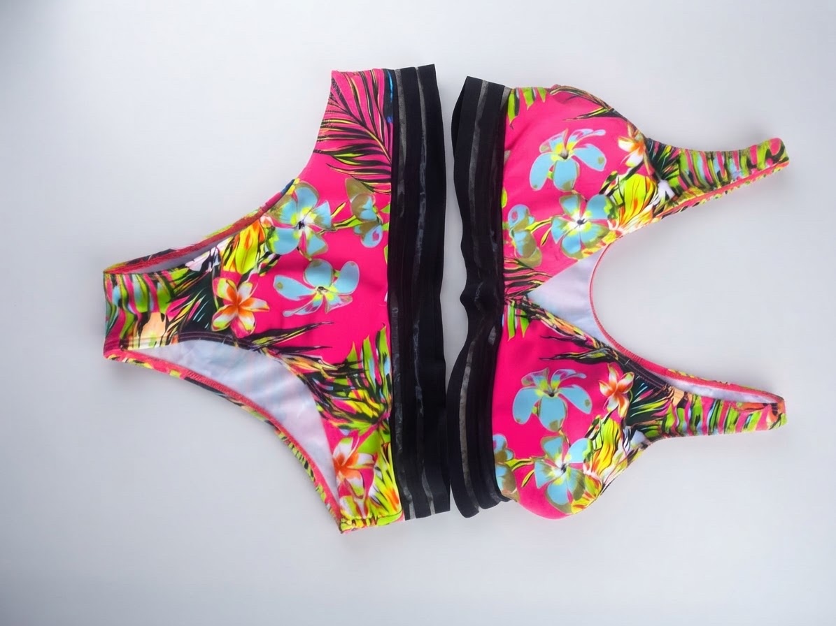 Maillot fleuri 