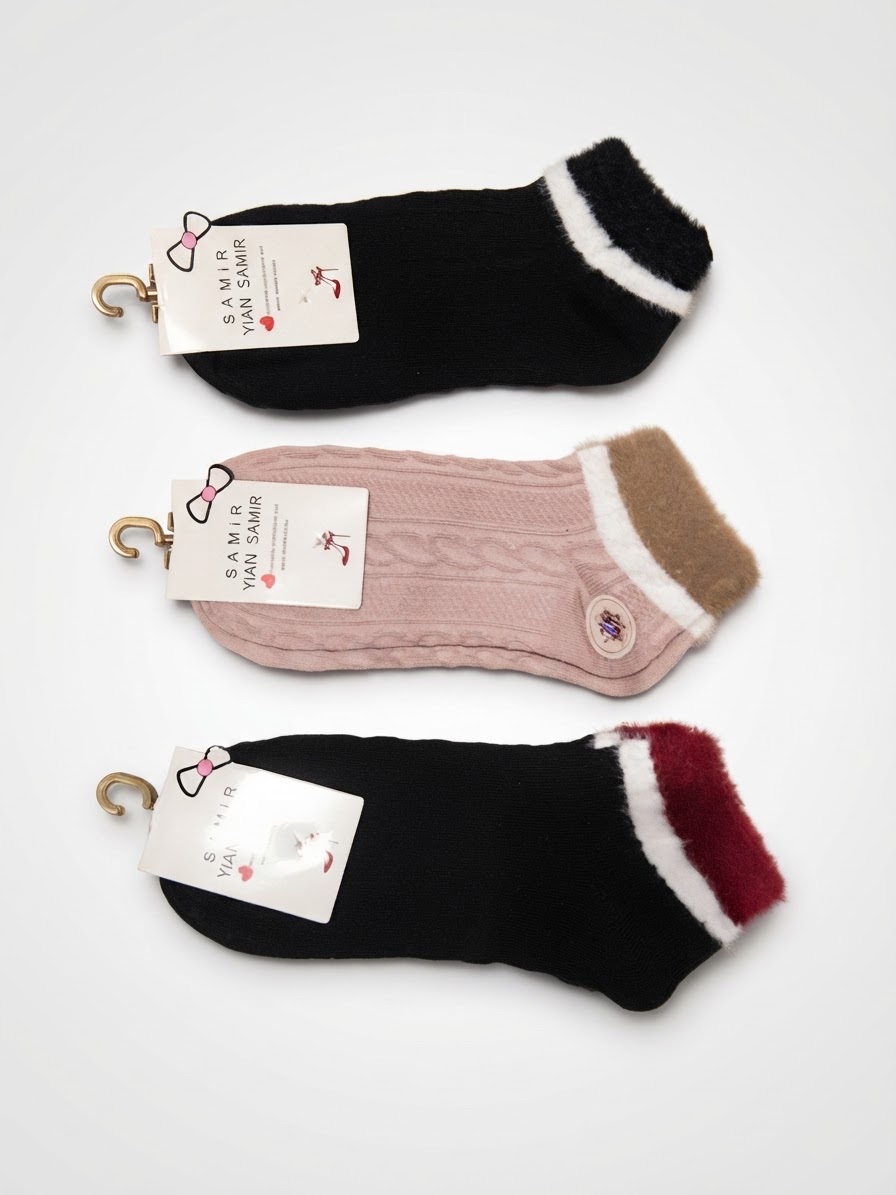 Chaussette femme le lot de 3 