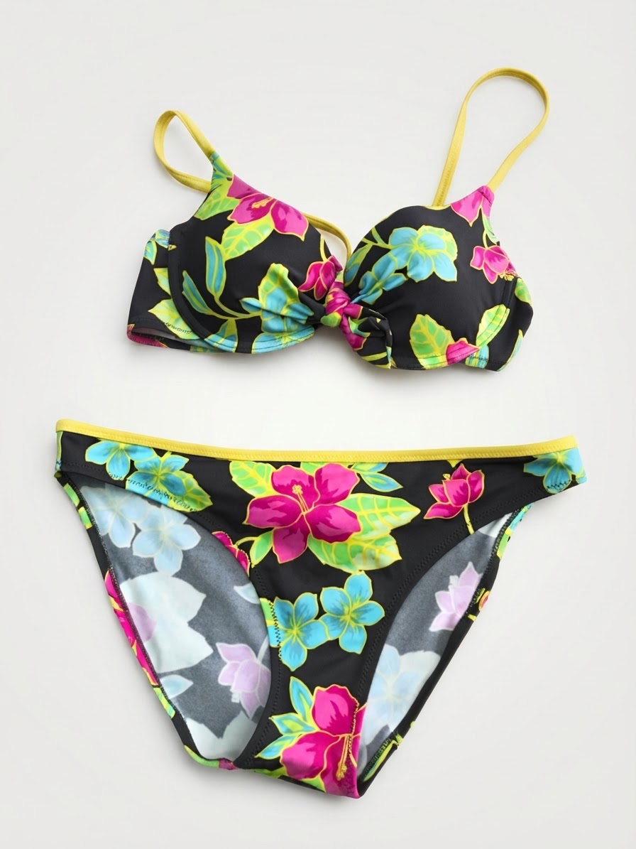 Maillot fleuri 
