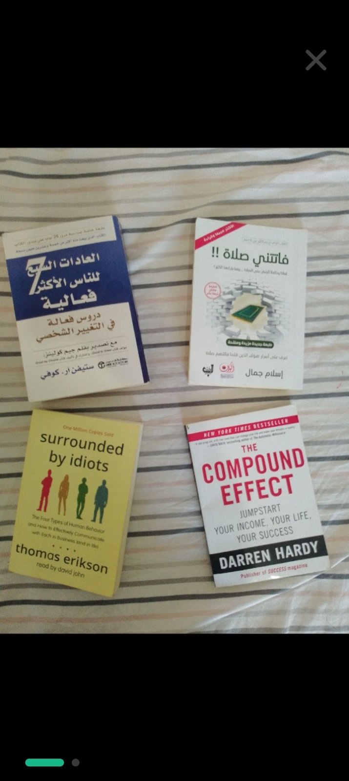 4 Livres a vendre 