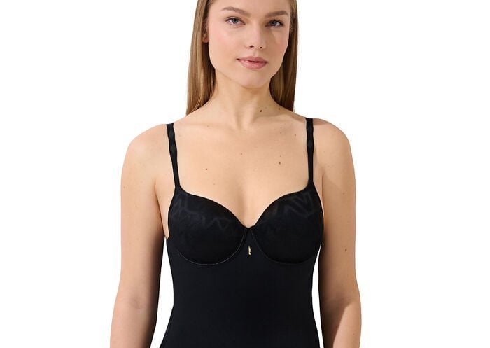 Un body gainant noir de la marque Ouno.