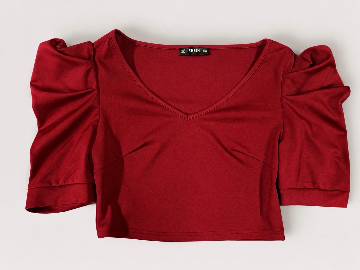 Top Rouge Élégant SHEIN 