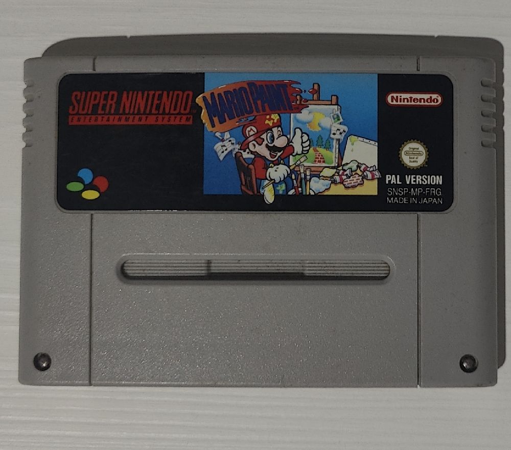 Super Mario Paint SNES 