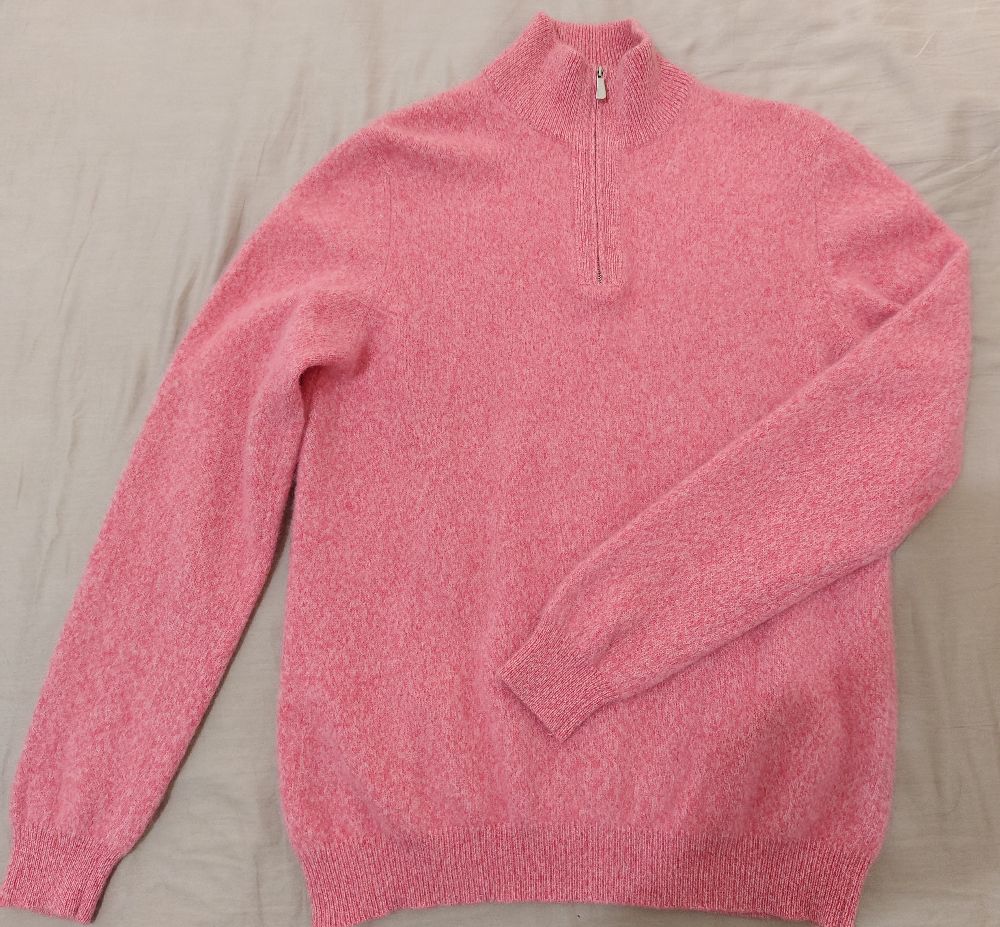 Malo Cashmere Zip turtleneck 