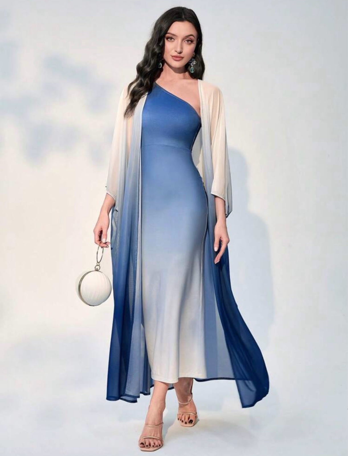 Caftan bleu