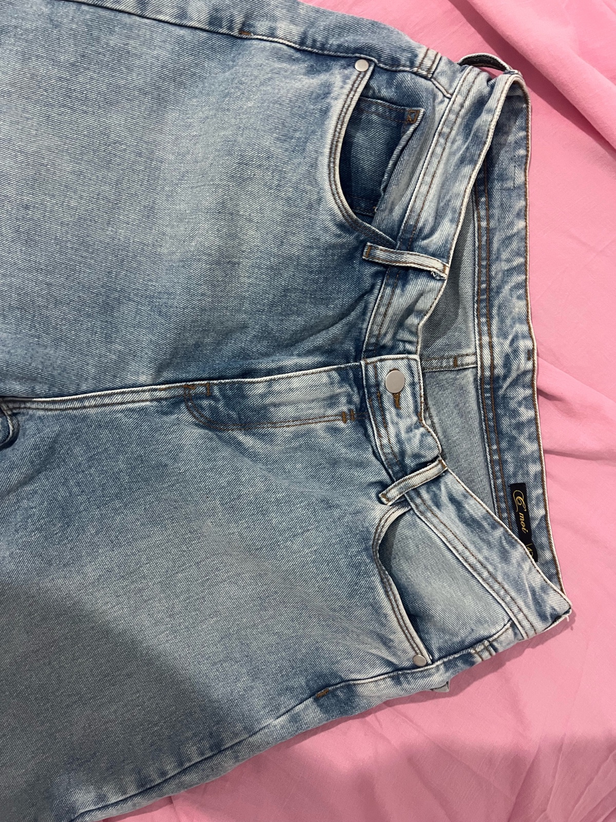 Pontalon jean mom 