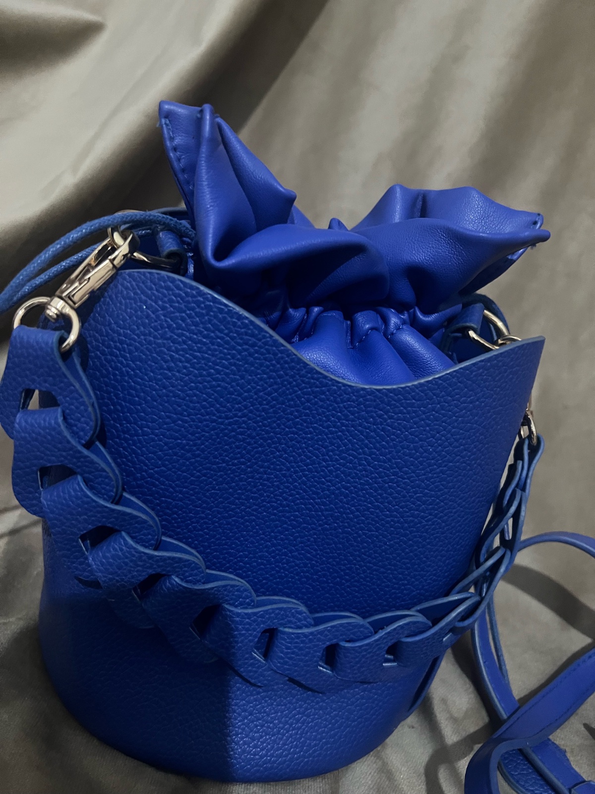 Sac bleu ( en seau)