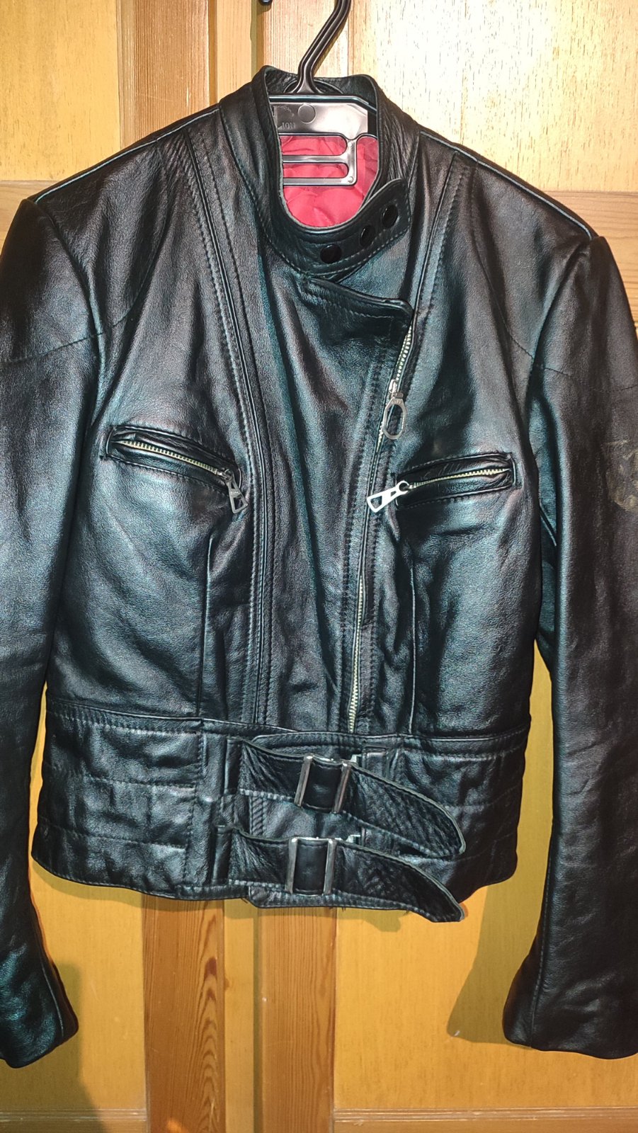 Harro rare vintage leather motorcycle jacket