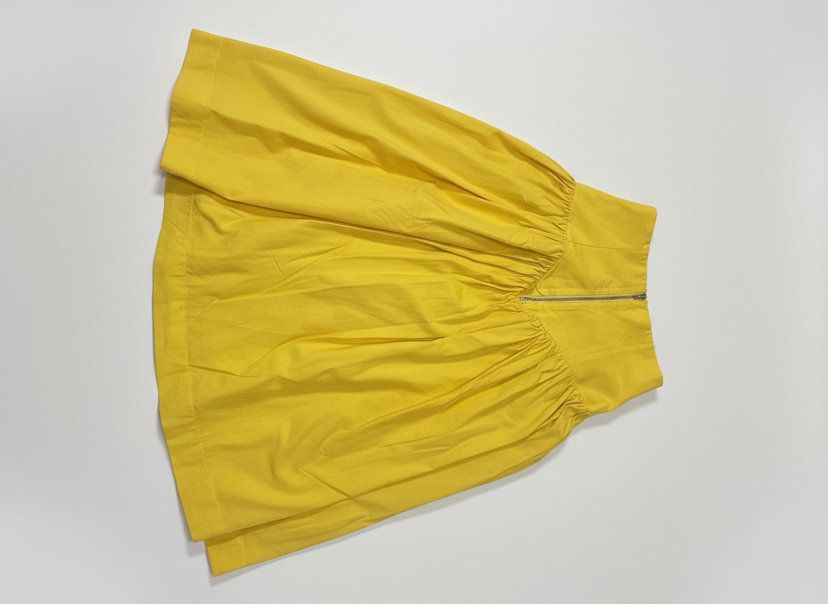 Jupe longue jaune