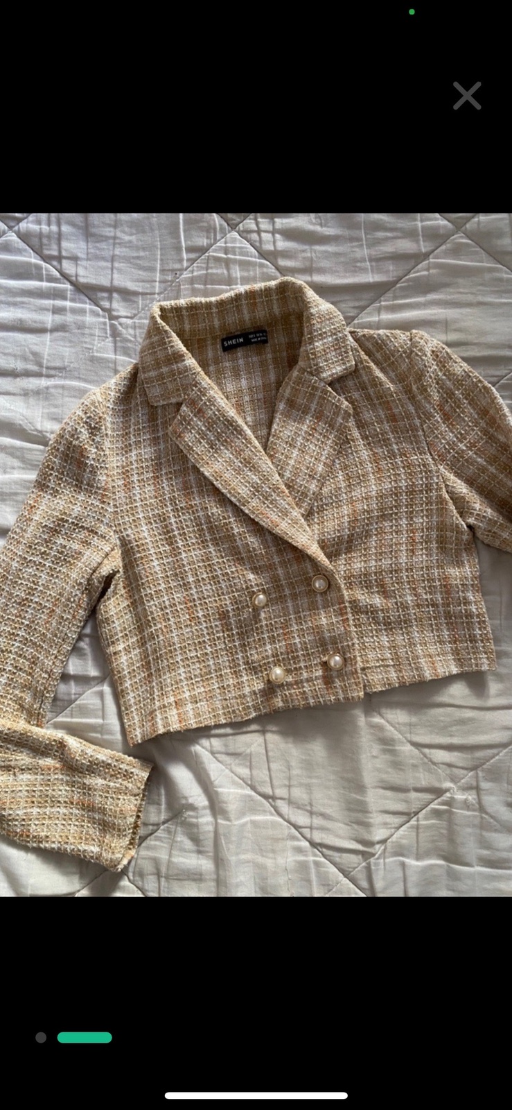 Veste tweed