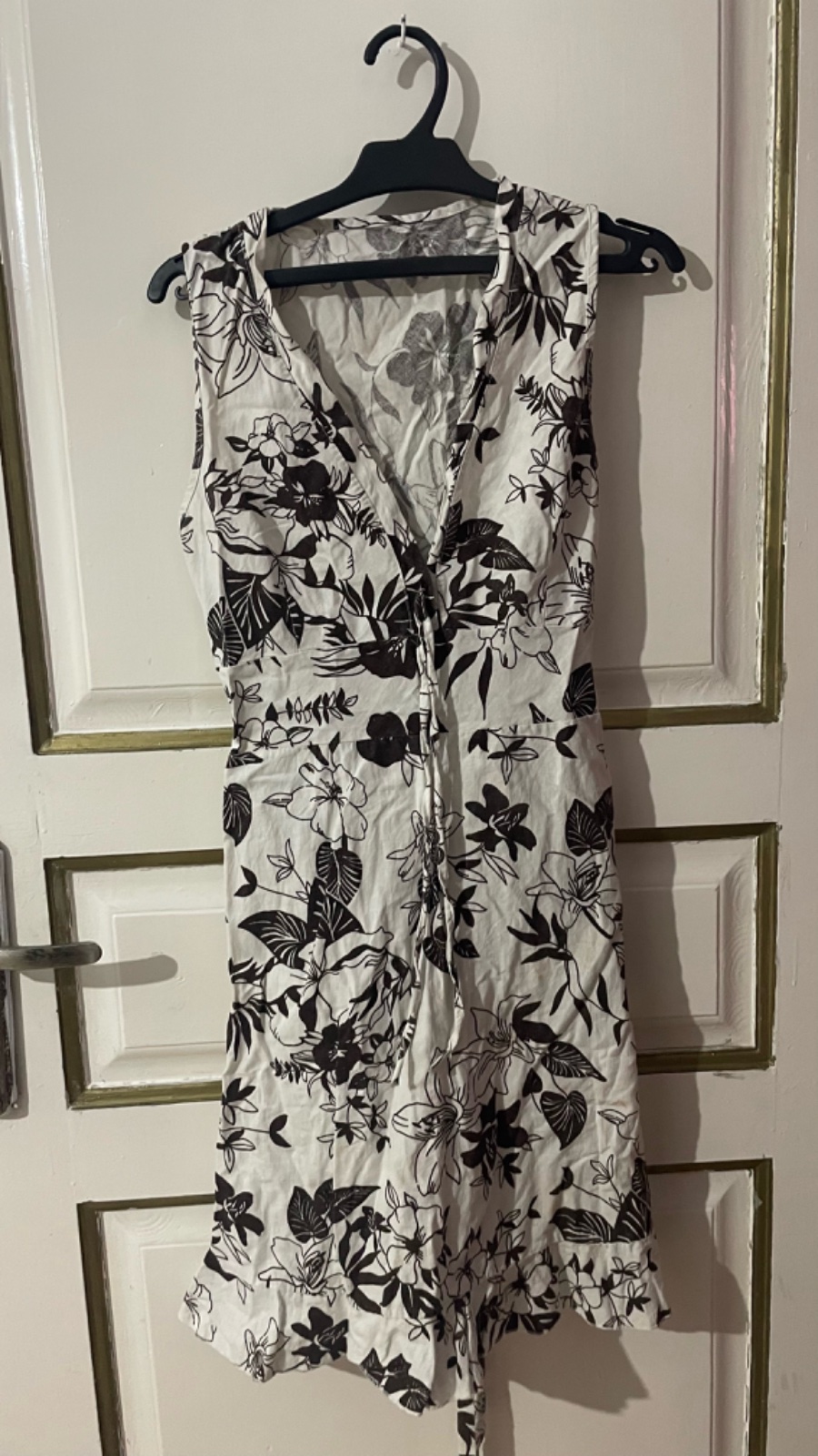 Robe en lin قمرايه 