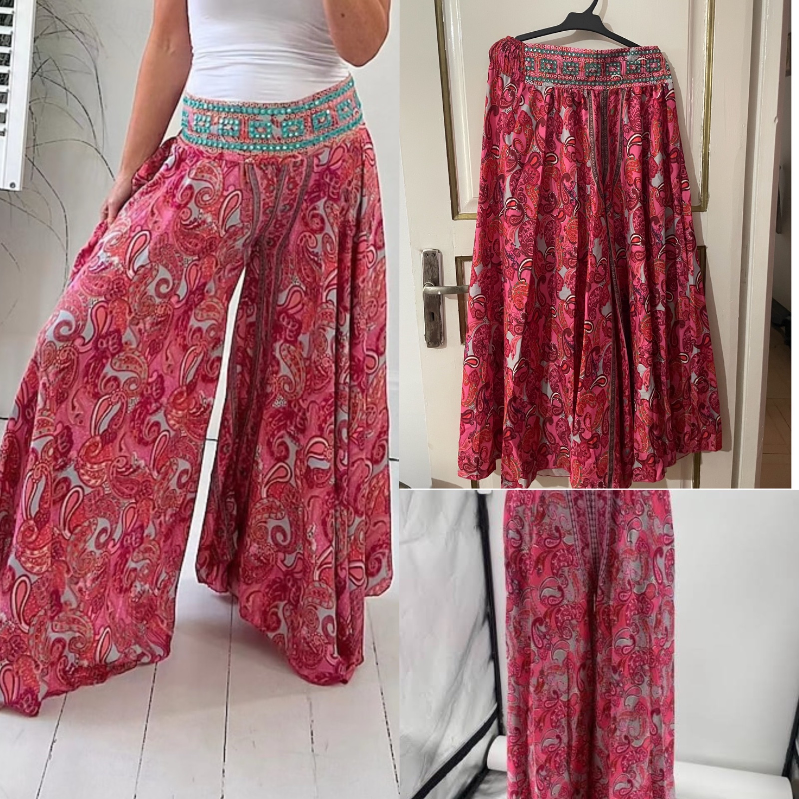 Pantalon style jupe taille m neufff 
