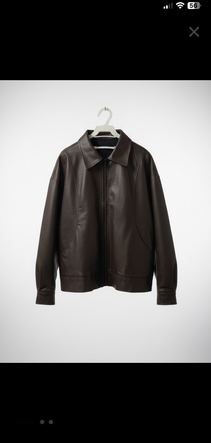 Vest en cuir taille s 