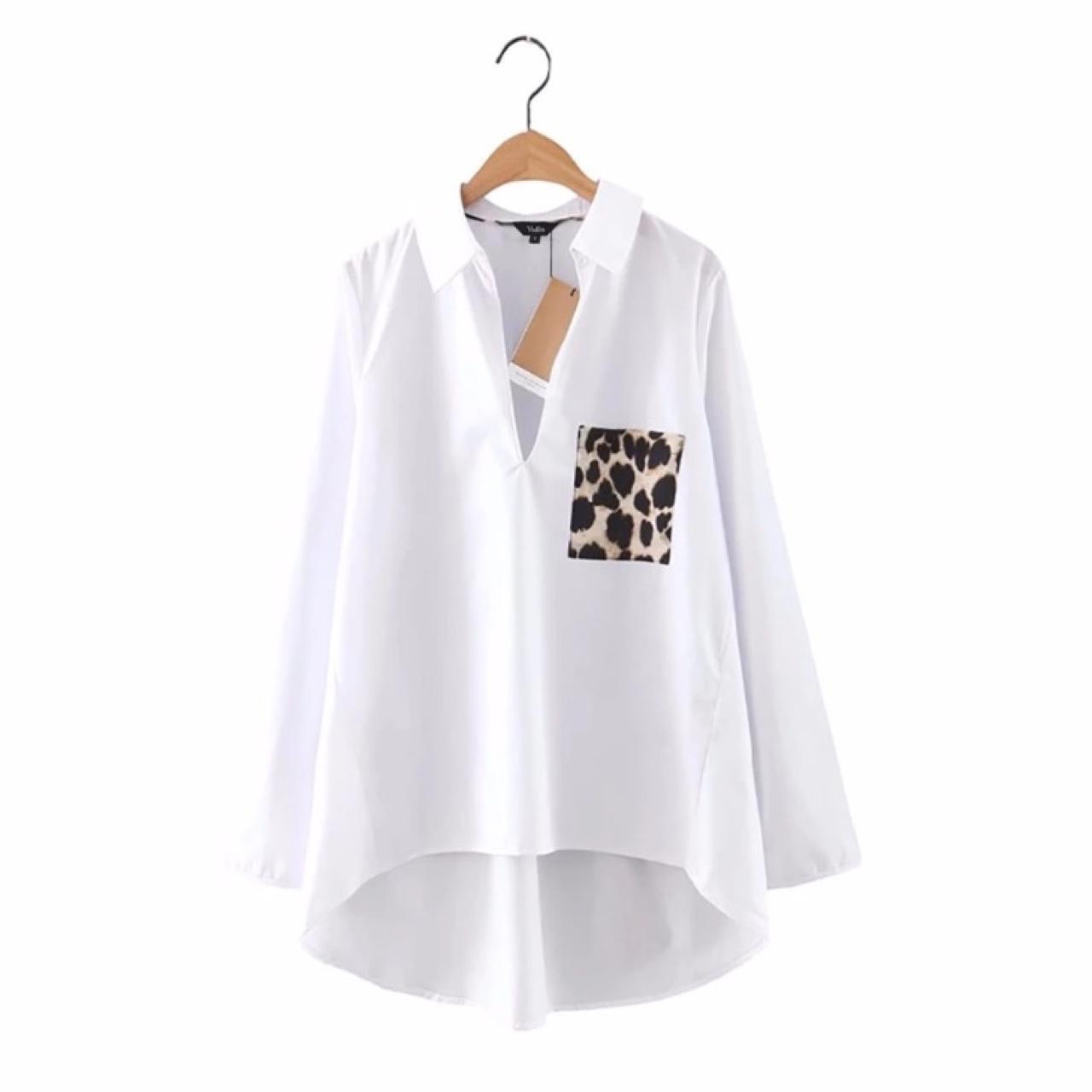 -20% avec le code SIXSEVEN  Chemise blanche de la marque ZARA BASIC❣️❣️❣️