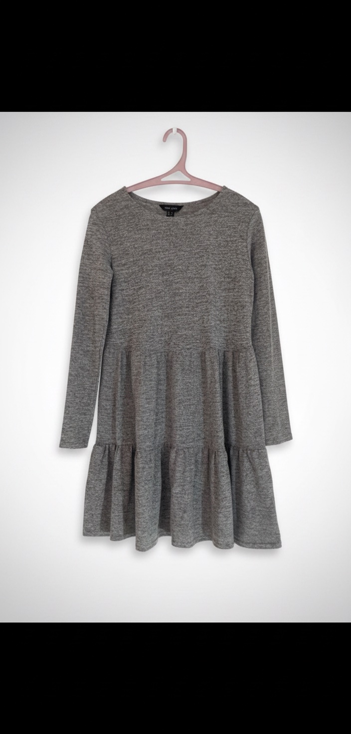 Robe en  gris mini taille s 