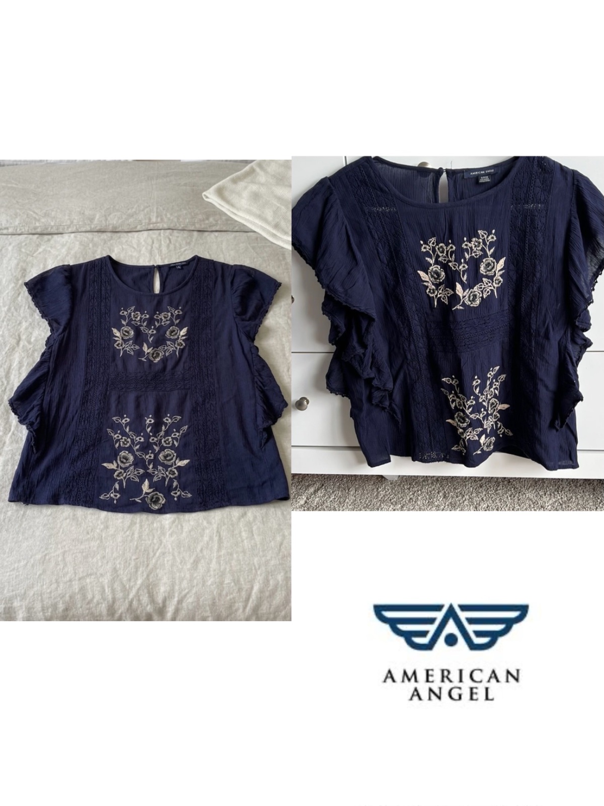  Code promo 20%: SIFEK20 Pull de Marque American  angel taille s /m 