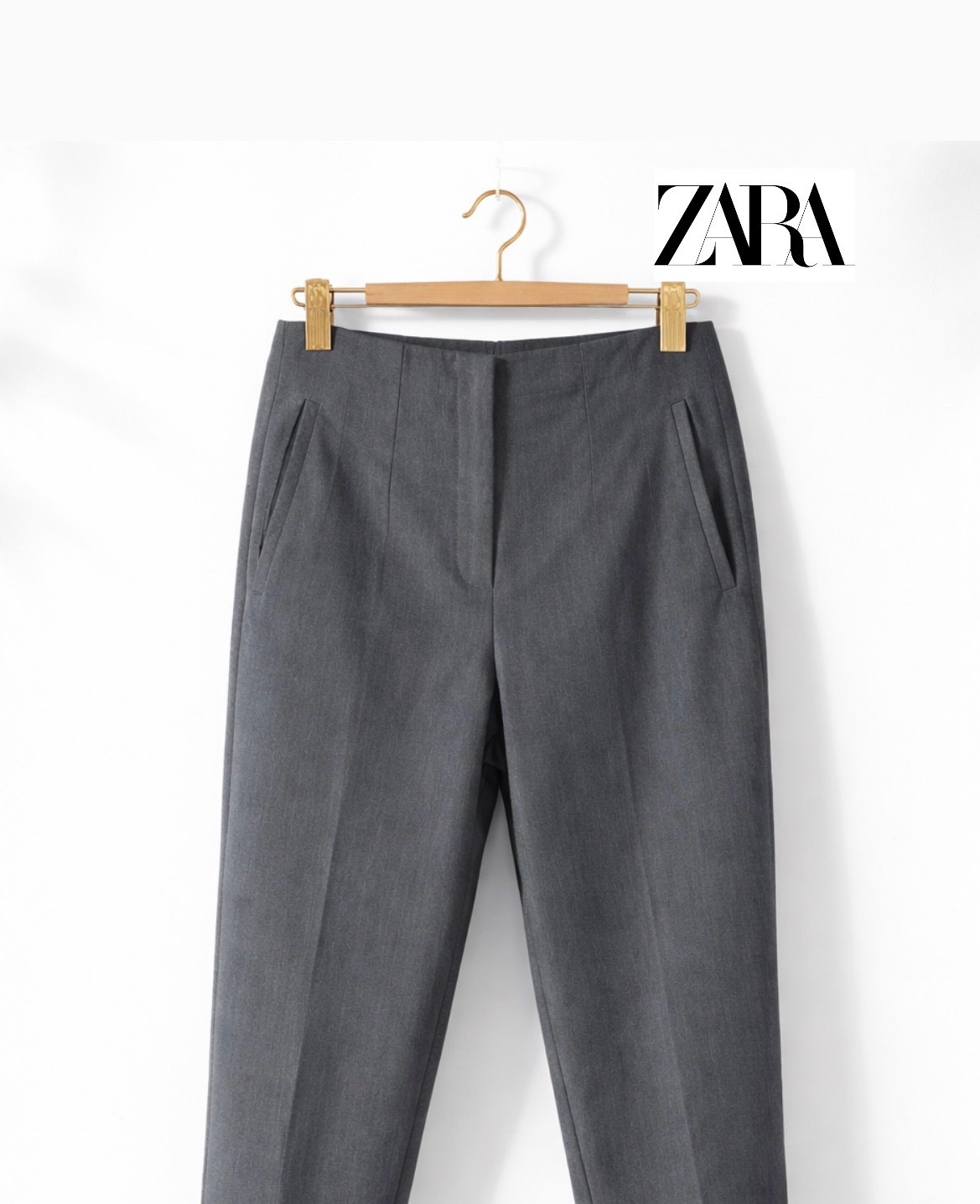 -20% avec le code SIXSEVEN Pantalon ZARA EN GRIS TRES CHIC ✨✨✨✨✨✨✨✨
