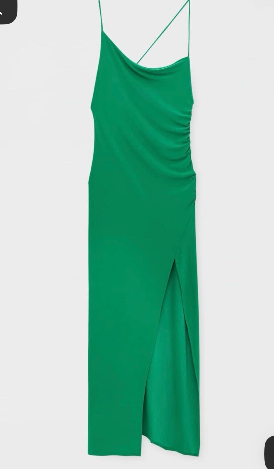 Robe verte zara