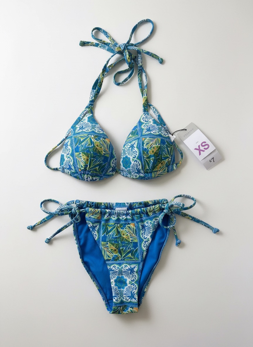 Bikini bleu de chez primark 