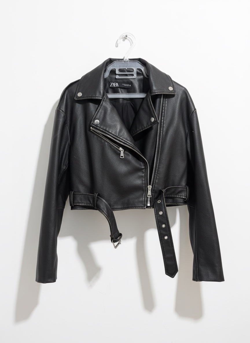 Veste en similicuir 