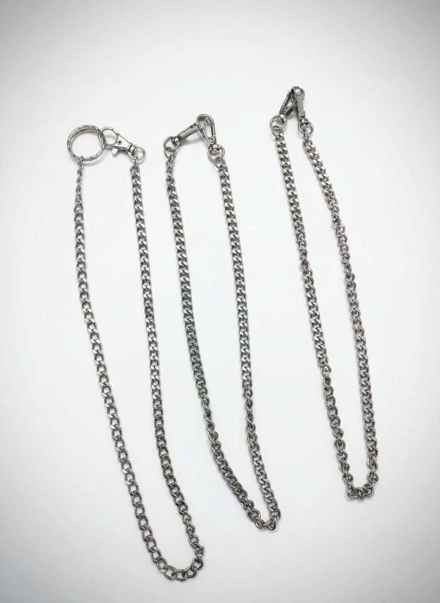 3 chaînes de pantalon 