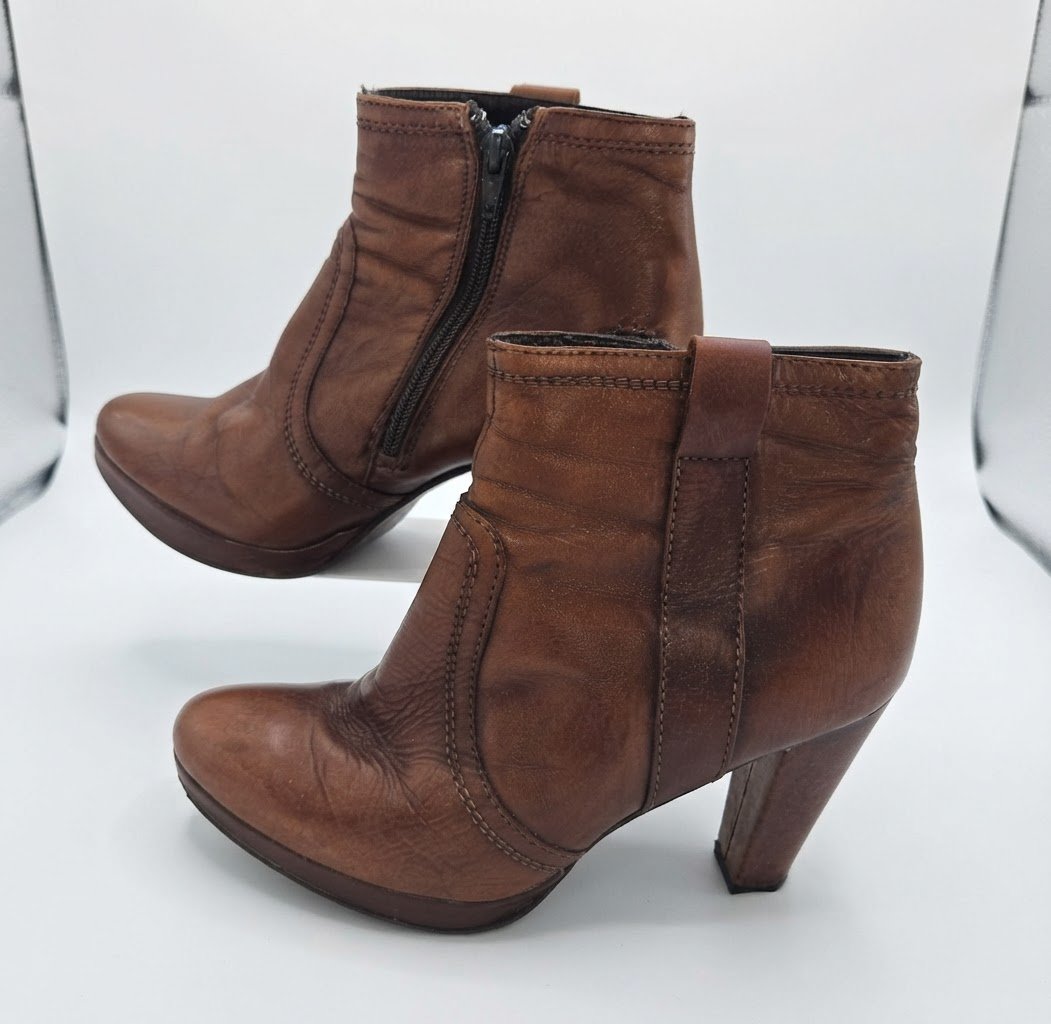 Bottines á talons