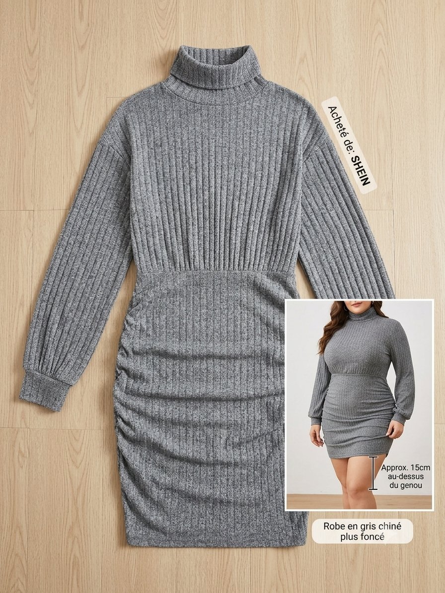 Robe gris 