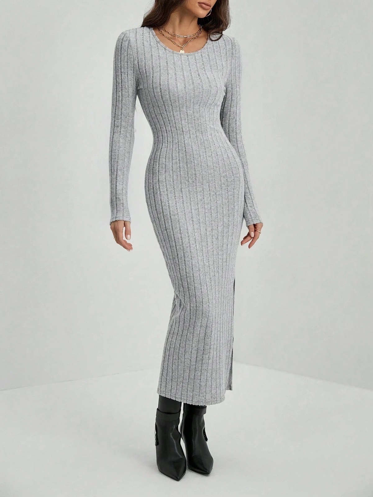 Robe bodycon maxi 