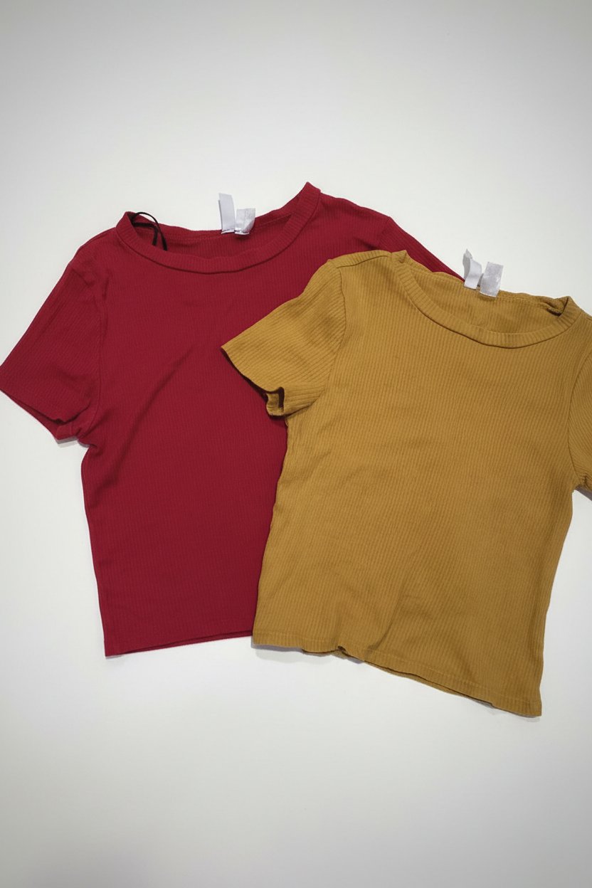 Pack de 2 pulls crop basic de chez H&M