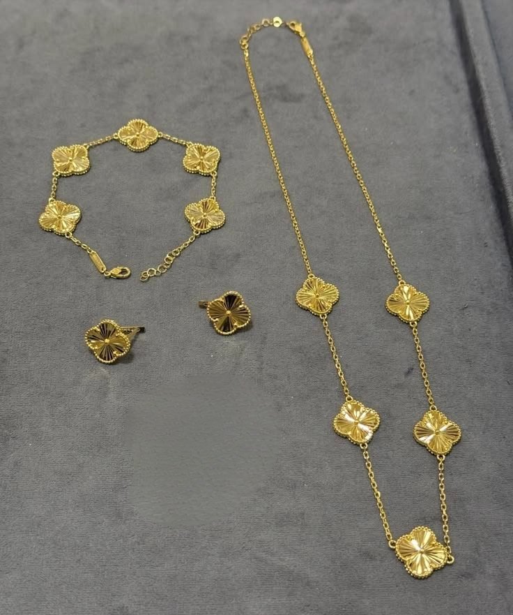 Set van cleef en acier inoxydable 
