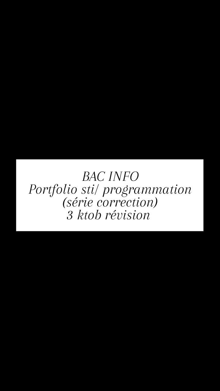 BAC INFO