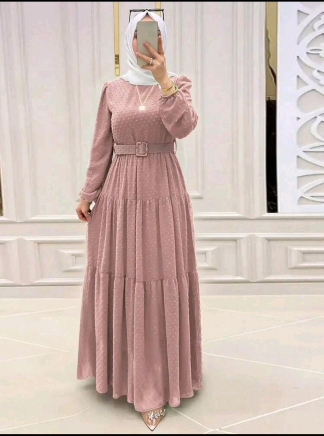 Robe rose 