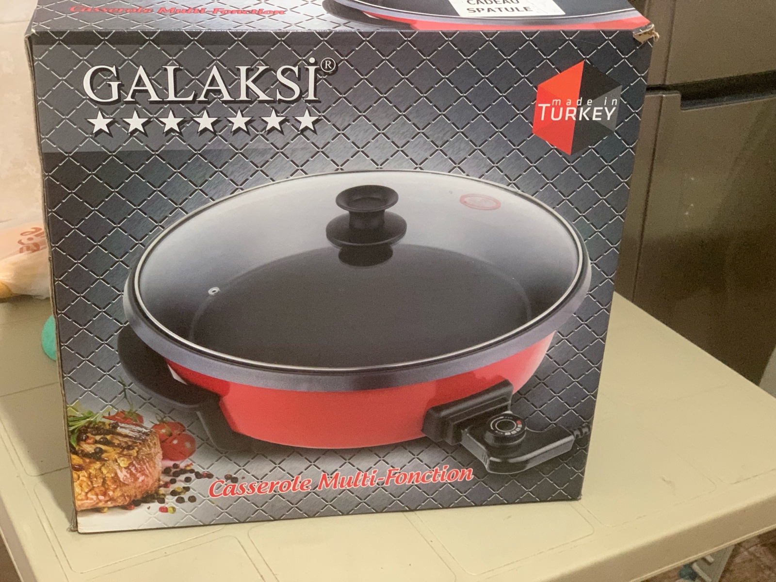 Casserole électrique multifonction GALAKSI 🇹🇷
