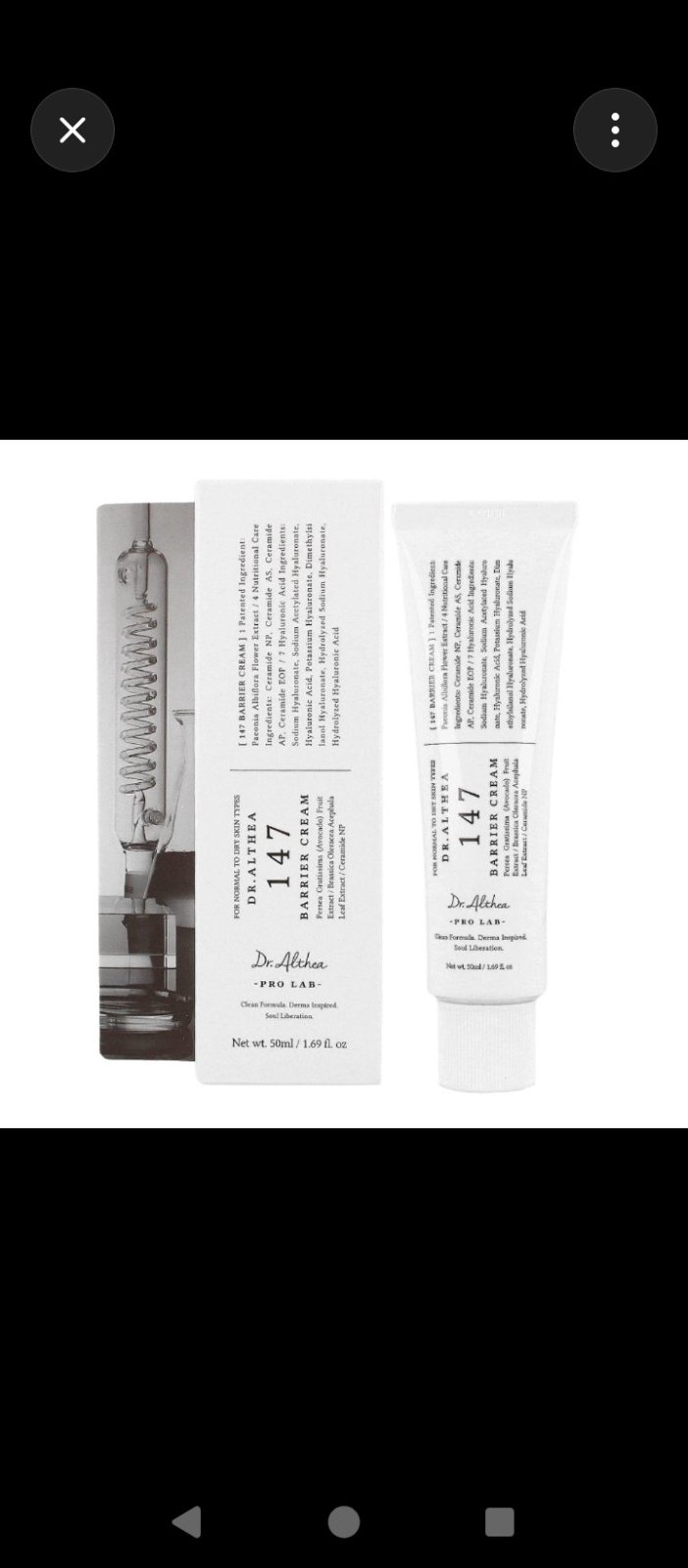 Creme visage Dr.Althea 147